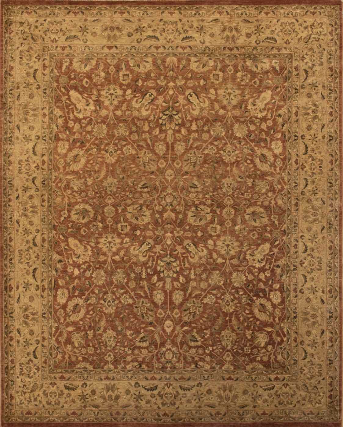 TABRIZ HJL1508 Rust, 8′1″ × 10′0″, from the Haji Jalili collection