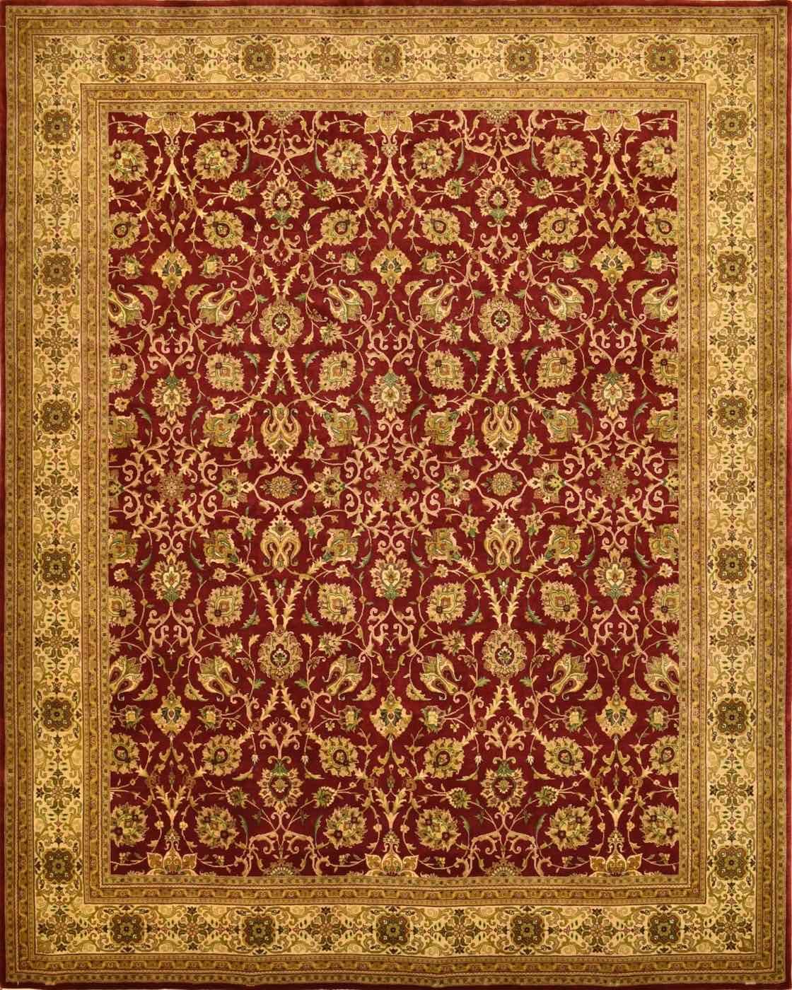 SEMNAN MEH001A Red & L. Gold, 8′1″ × 10′1″, from the Mehran collection