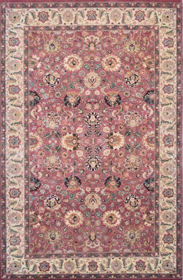 Agra 0151 Rose rug, 4′6″ × 6′11″ from the Shalimar collection