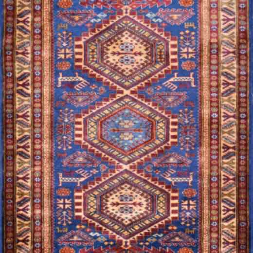 Shirvan Multi rug, 3′4″ × 4′11″ from the Kazak collection