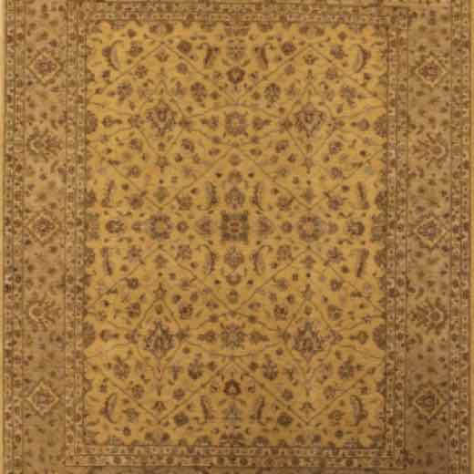 HJL 1551 L. Gold rug, 8′0″ × 10′0″ from the Haji Jalili collection