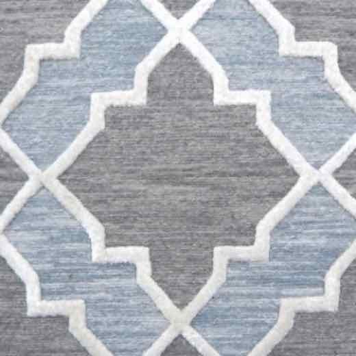Madrid Grey & Blue rug from the Madrid collection