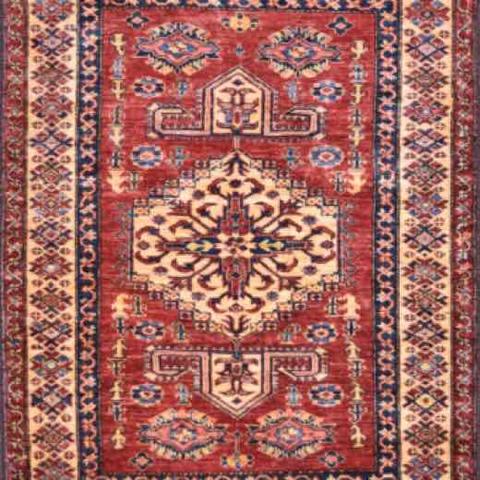 Kazak Multi, 3′11″ × 4′11″