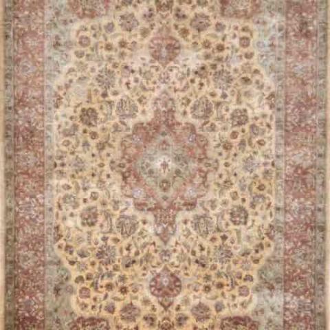 Tabriz Manga Gold, 4′6″ × 7′1″