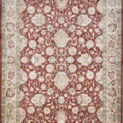 Shalimar Agra Rust, 4′6″ × 7′0″