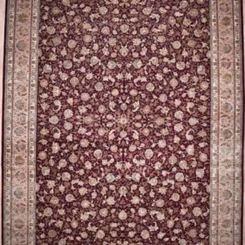 Sino Tabriz Burgundy W & S, 12′0″ × 18′0″