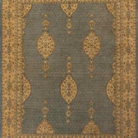 HJL RUSTAM Grey & Gold, 8′1″ × 10′3″