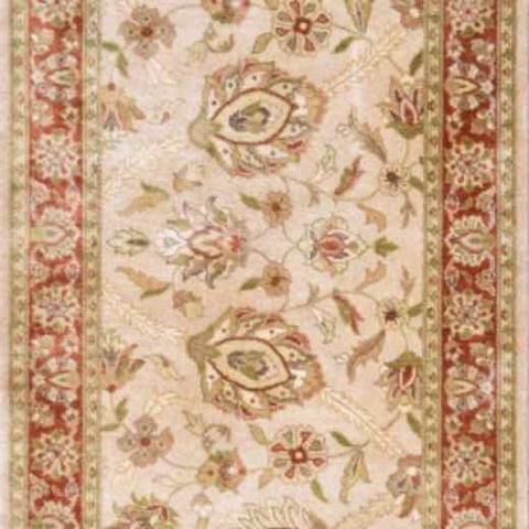 Texila Tabriz Beige / Copper, 2′6″ × 10′2″
