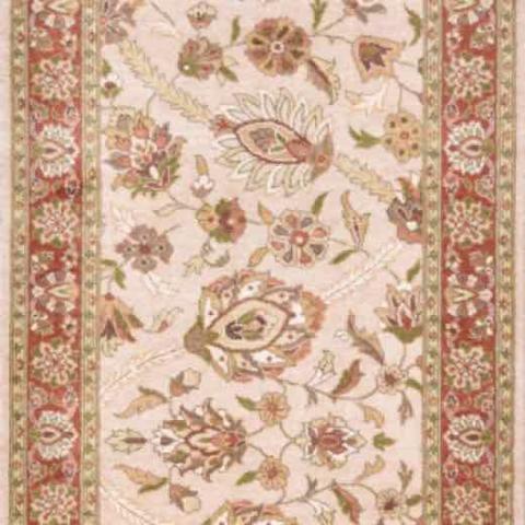 Texila Tabriz Beige / Copper, 2′6″ × 8′2″
