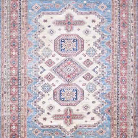 Super Kazak Cream, 6′10″ × 9′9″