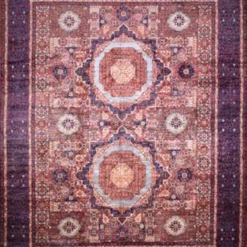 Mamluk Rust, 11′9″ × 14′9″