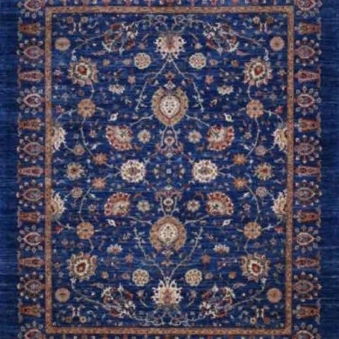 Khyber Tabriz Blue, 8′0″ × 10′0″