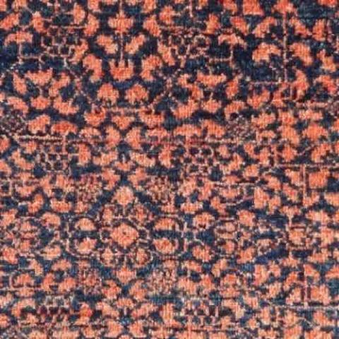 Hazara Navy & Tangerine