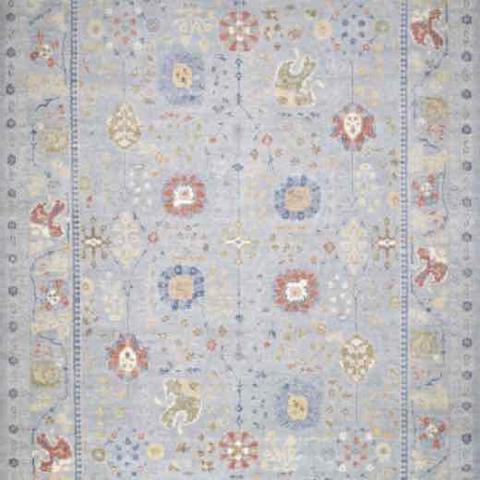 Silk Road L.Blue, 9′0″ × 12′0″