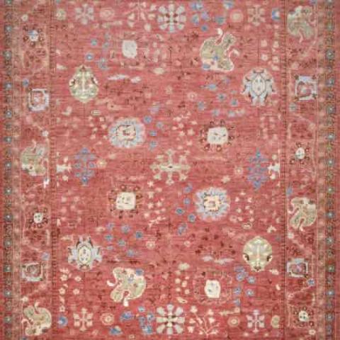 Silk Road Brick, 9′0″ × 12′0″