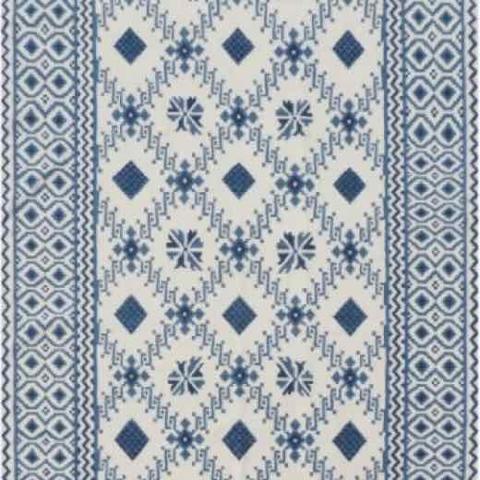 Tangier: Tangier Ivory & Dark Blue